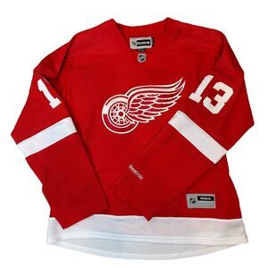 NHL Reebok Detroit Red Wings DATSYUK #13 HOCKEY Jersey Women's XL 7214W Official